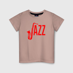 Детская футболка хлопок Jazz - труба