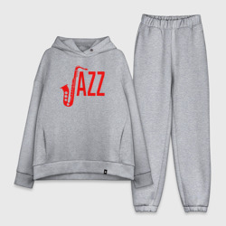 Женский костюм хлопок Oversize Jazz - труба