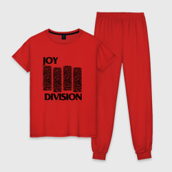 Женская пижама хлопок Joy Division - rock