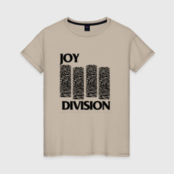 Женская футболка хлопок Joy Division - rock