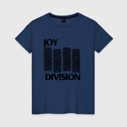 Женская футболка хлопок Joy Division - rock