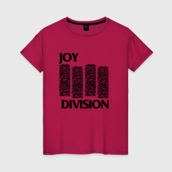 Женская футболка хлопок Joy Division - rock