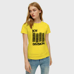 Женская футболка хлопок Joy Division - rock - фото 2