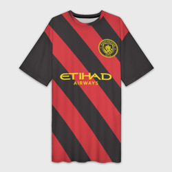 Платье-футболка 3D Manchester City - Away Jersey 2022-23