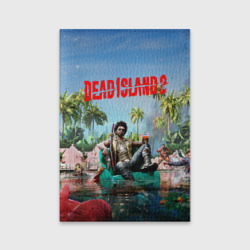 Обложка для паспорта матовая кожа Dead island 2 главный герой