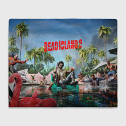 Плед 3D Dead island 2 главный герой