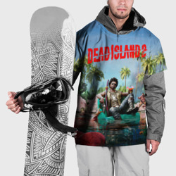 Накидка на куртку 3D Dead island 2 главный герой