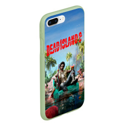 Чехол для iPhone 7Plus/8 Plus матовый Dead island 2 главный герой - фото 2