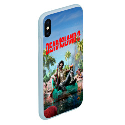 Чехол для iPhone XS Max матовый Dead island 2 главный герой - фото 2