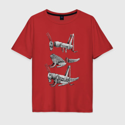Костюм для лягушонка - маскарад – Мужская футболка хлопок Oversize с принтом купить со скидкой в -16%