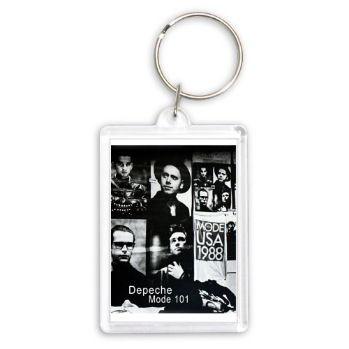 Брелок прямоугольный 35*50 Depeche Mode 101 Vintage 1988