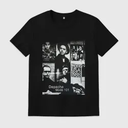 Мужская футболка хлопок Depeche Mode 101 Vintage 1988