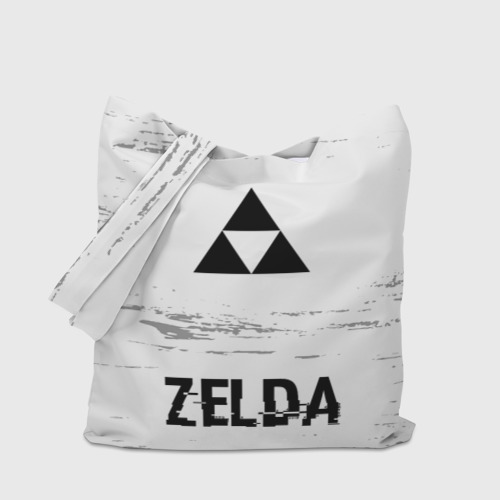 Шоппер 3D Zelda glitch на светлом фоне: символ, надпись - фото 4