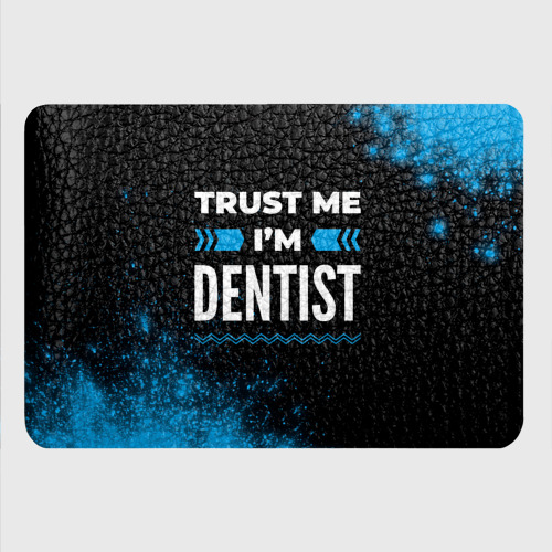 Картхолдер с принтом Trust me I'm dentist Dark - фото 4