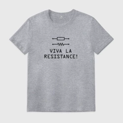 Мужская футболка хлопок Viva la resistance