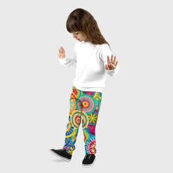 Детские брюки 3D Мандала-Цветы - фото 2