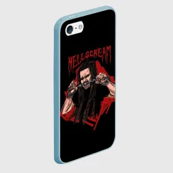 Чехол для iPhone 5/5S матовый Leos цепи в зубах - фото 2