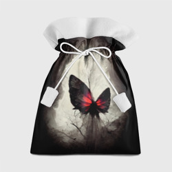 Подарочный 3D мешок Жуткая готическая бабочка