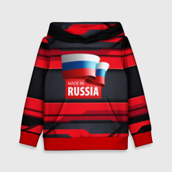 Детская толстовка 3D Red & Black - Russia