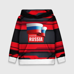 Детская толстовка 3D Red & Black - Russia