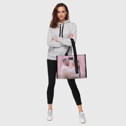 Сумка-шоппер 3D Постучись в мою дверь - Эда и Серкан - фото 2