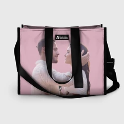 Сумка-шоппер 3D Постучись в мою дверь - Эда и Серкан