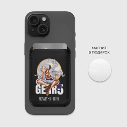 Картхолдер Magsafe магнитный Монки Д Луффи 5 гир - One Piece - фото 2