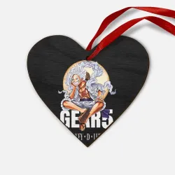 Деревянная игрушка Сердце Монки Д Луффи 5 гир - One Piece