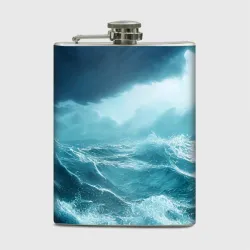 Фляга Буря в море