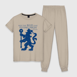 Женская пижама хлопок FC Chelsea Lion