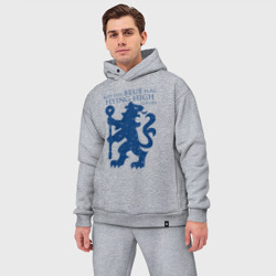 Мужской костюм oversize хлопок FC Chelsea Lion - фото 2