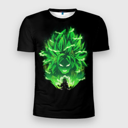 Мужская футболка 3D Slim Broly dragon ball аниме