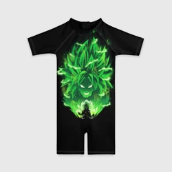 Детский купальный костюм 3D Broly dragon ball аниме