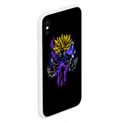 Чехол для iPhone XS Max матовый Dragon ball Rage аниме - фото 2