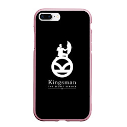 Чехол для iPhone 7Plus/8 Plus матовый Kingsman logo