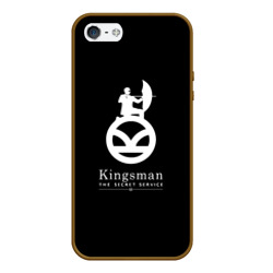 Чехол для iPhone 5/5S матовый Kingsman logo