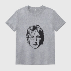 Мужская футболка хлопок Битлз - Джон Леннон