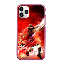 Чехол для iPhone 11 Pro Max матовый Jordan Graffiti Art