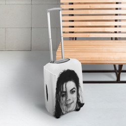 Чехол для чемодана 3D Майкл Джексон Фото - фото 2