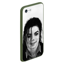 Чехол для iPhone 5/5S матовый Майкл Джексон Фото - фото 2