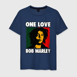 Боб Марли Арт – Мужская футболка хлопок с принтом купить со скидкой в -20%