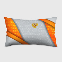 Подушка 3D антистресс Orange & silver Russia