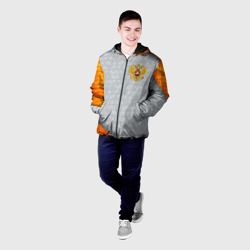 Мужская куртка 3D Orange & silver Russia - фото 2