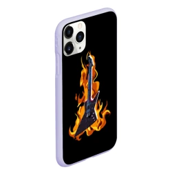 Чехол для iPhone 11 Pro Max матовый Leos Hellraator fire - фото 2