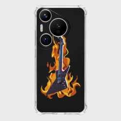Чехол для Huawei Pura 70 Leos Hellraator fire