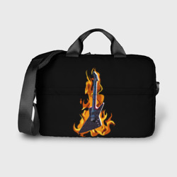 Сумка для ноутбука 3D Leos Hellraator fire