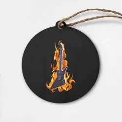 Деревянная игрушка круг Leos Hellraator fire