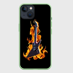 Чехол для iPhone 14 Leos Hellraator fire