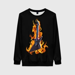 Женский свитшот 3D Leos Hellraator fire