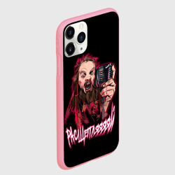 Чехол для iPhone 11 Pro Max матовый Leos Расщепляяяй металл - фото 2